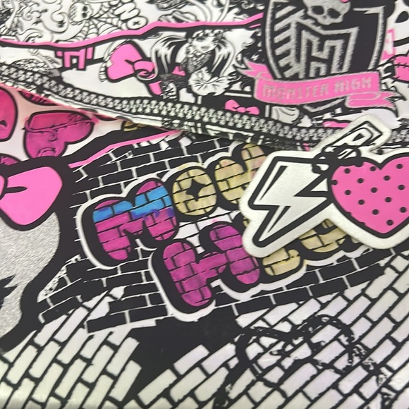 Monster High colouring  bag /  purse Y2K vintage - Picture 2 of 3